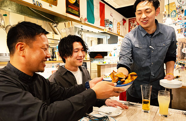 料理提供